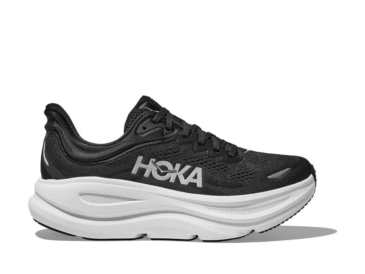HOKA BONDI 9 Black/White