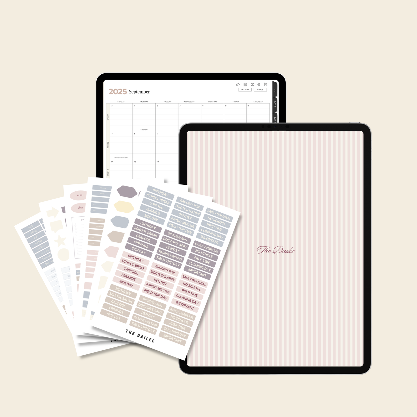 2025 Digital Planner Bundle for Moms
