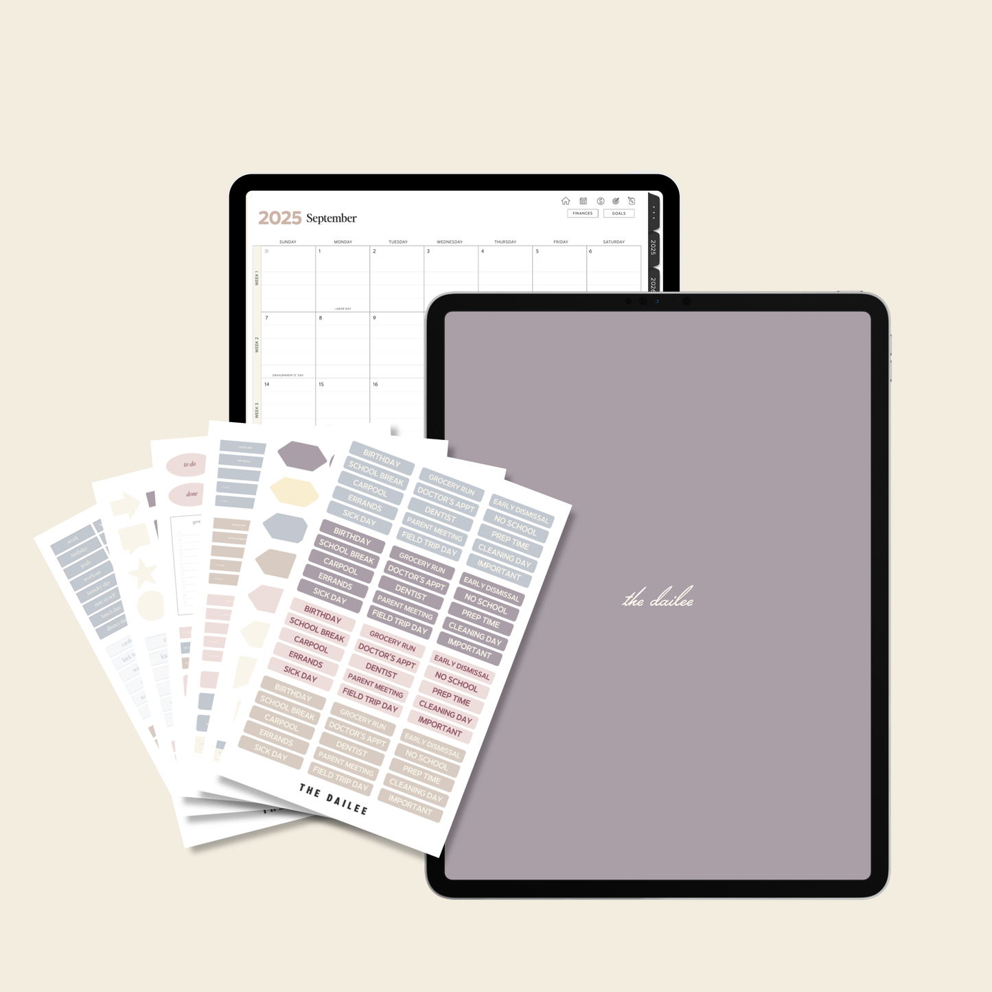 2025 Digital Planner Bundle for Moms