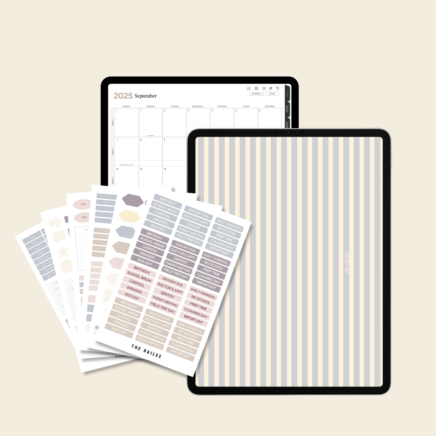 2025 Digital Planner Bundle for Moms