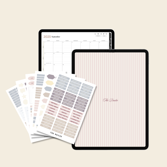 2025 Digital Planner Bundle for Moms