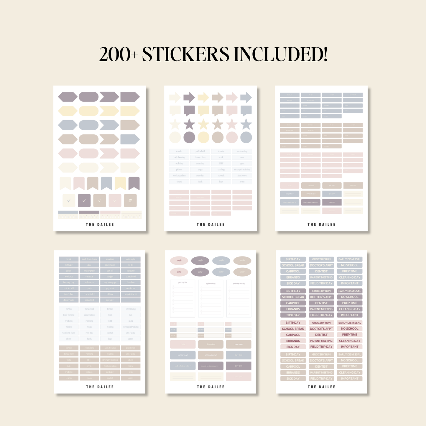 2025 Digital Planner Bundle for Moms