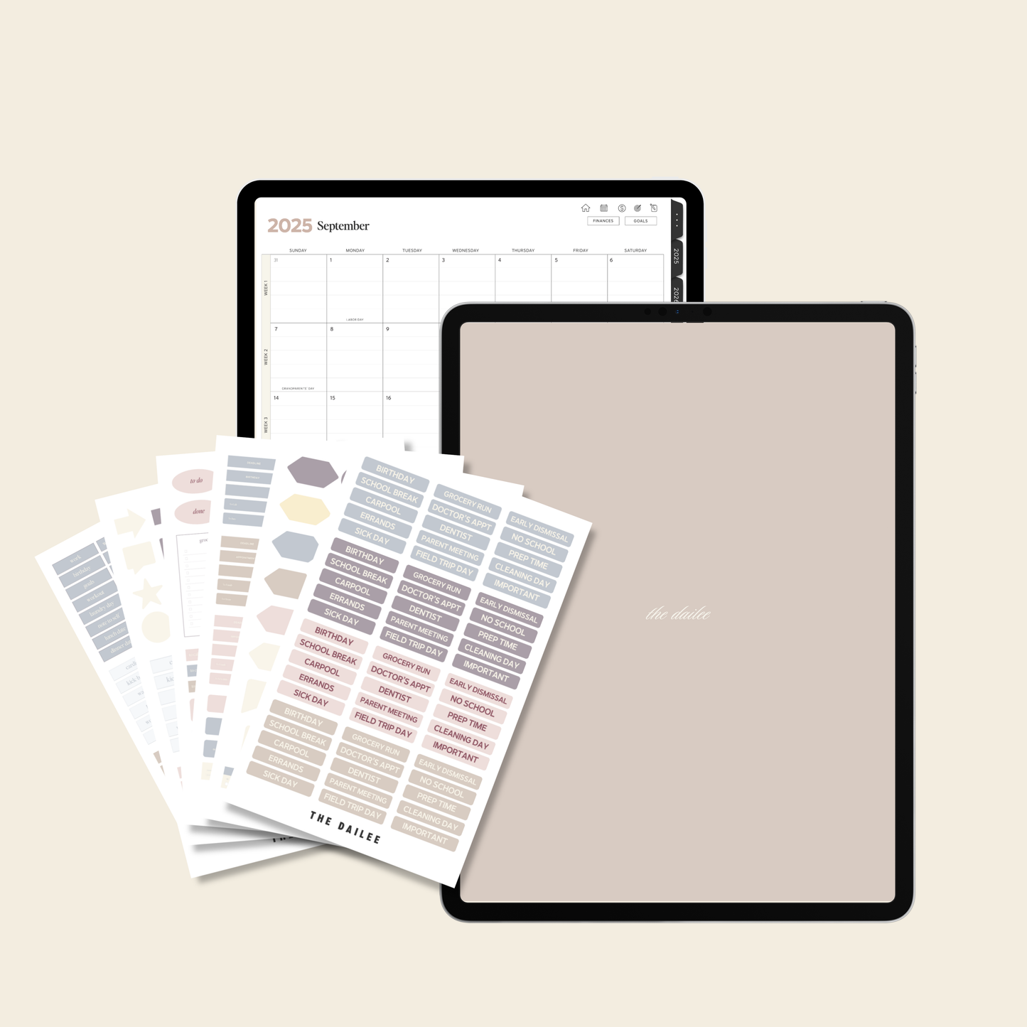 2025 Digital Planner Bundle for Moms