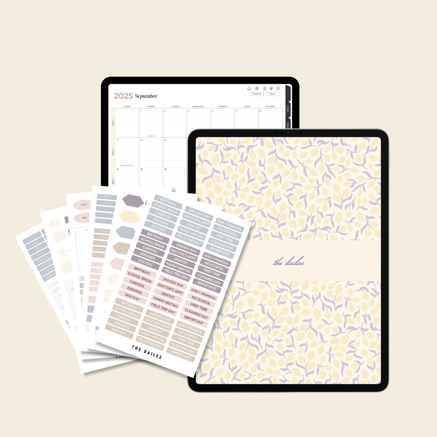 2025 Digital Planner Bundle for Moms