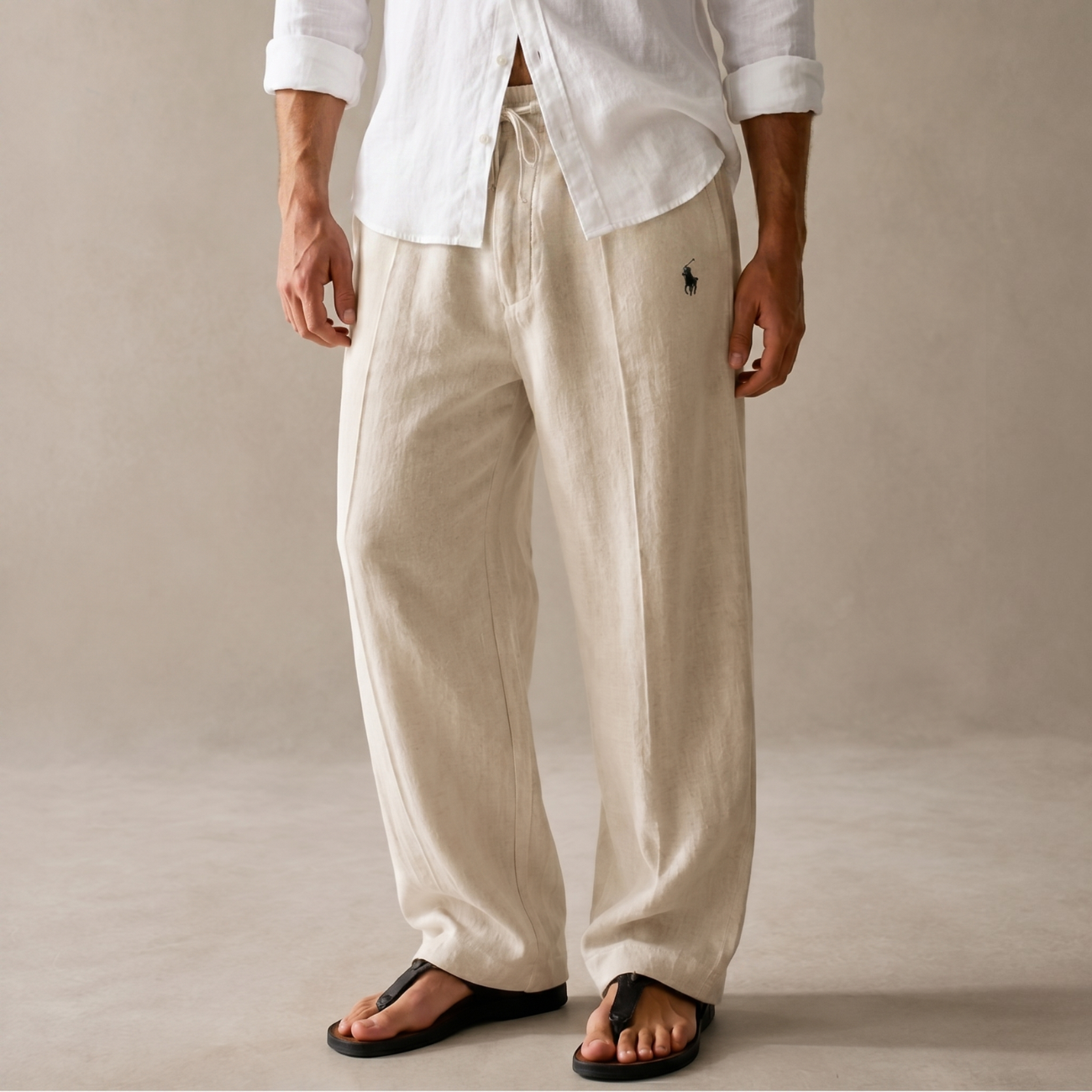 Ralph Lauren™ | Breathable Linen Trousers