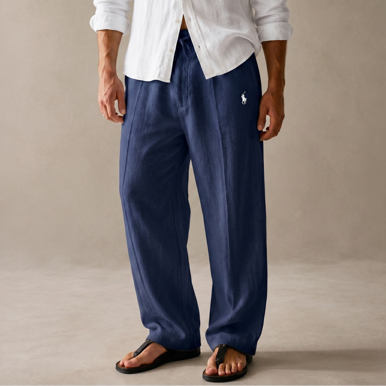 Ralph Lauren™ | Breathable Linen Trousers