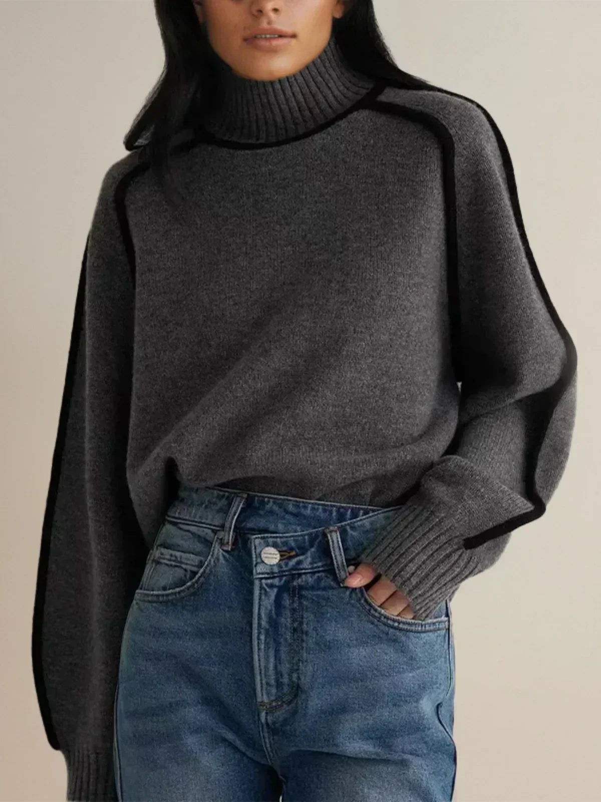 Seraphina - Elegant Turtleneck sweater