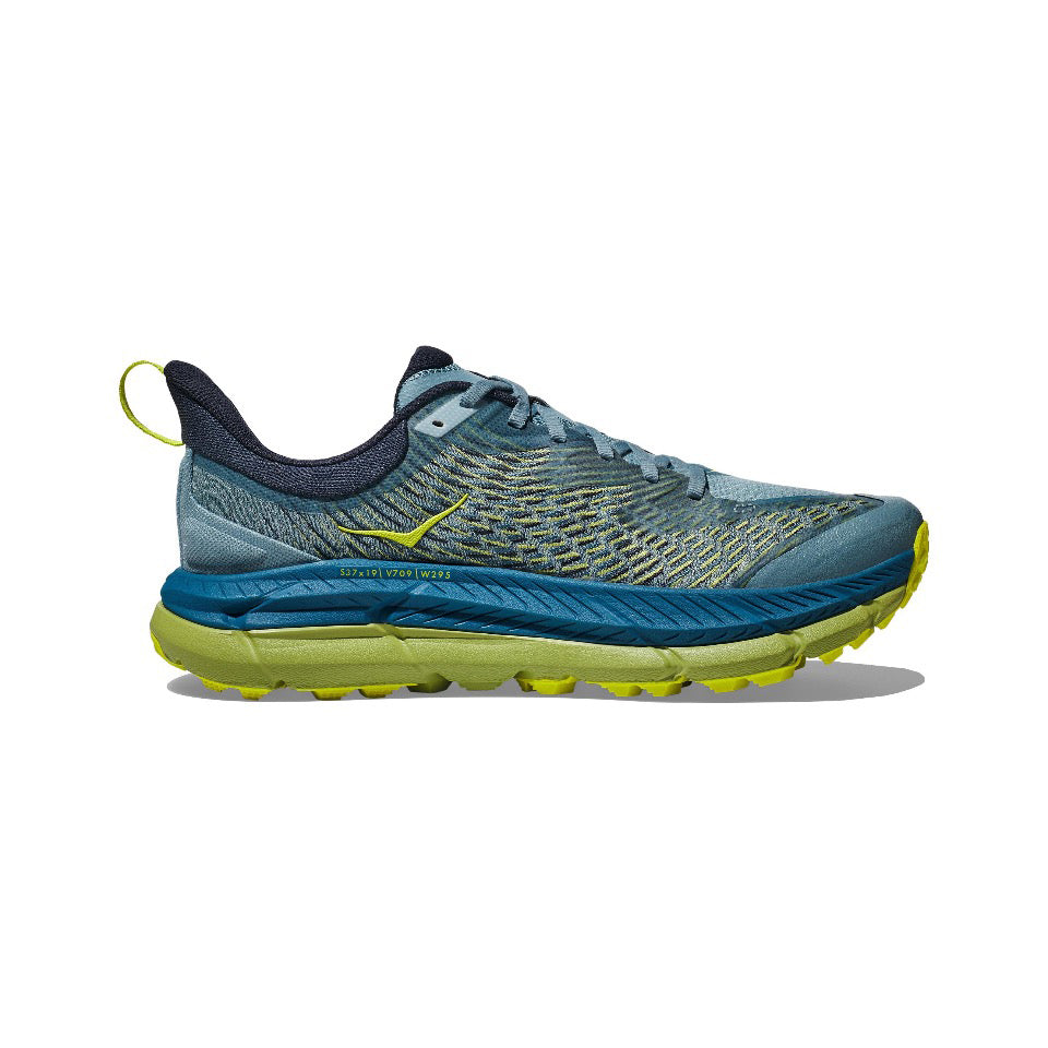 HOKA Mafate 4 Blue/Yellow